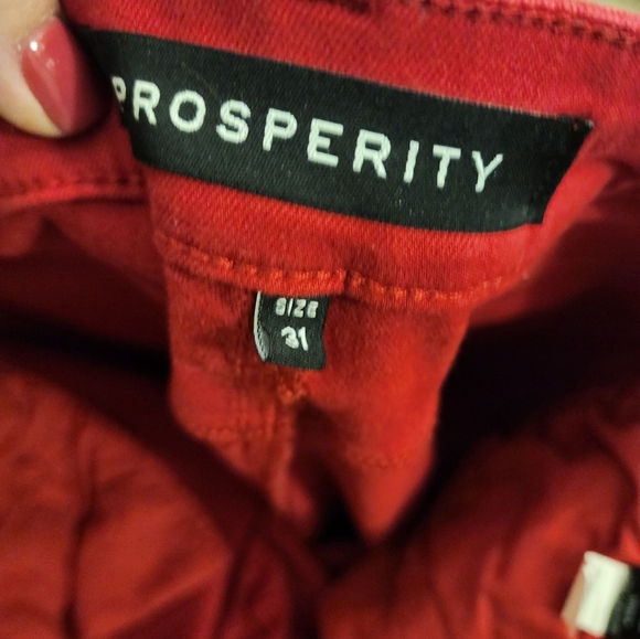 Prosperity jeans, red, size 31 - Picture 4 of 5